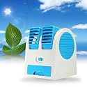 Case Plus Mini Air Cooler Portable 3-In-1 Mini Cooler (Conditioner/Humidifier/Purifier) Air Cooler For Personal Space-New(Chargable) - 2024 1 - White