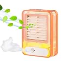 CASE PLUS Mini USB Fan With Mist Water Spray Mini Cooler With LED Night Light Mini AC Personal Air Cooler Desk Fan for Office Kitchen Home (Mist Fan -04)