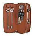 THE CASE PU LEATHER Key Pouch Key Pouch case Wallet Keychain Key pouch holder Men & Women Durable Bank Locker
