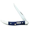 Case Small Blue Texas Toothpick Pocket Knife