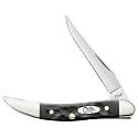 Case Small Rough Black Texas Toothpick Pocket Knife