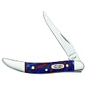 Case WR XX Pocket Knife Patriot Kirinite Small Texas Toothpick Item #11202 - (1010096 SS) - Length Closed: 3 Inches