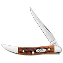 CASE XX WR Pocket Knife Pocket Worn Harvest Orange Small Texas Toothpick Item #7400 - (610096 SS) - Length Closed: 3 Inches