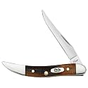 Case WR XX Pocket Knife Red Stag Small Texas Toothpick Item #8469 - (R510096 SS) - Length Closed: 3 Inches