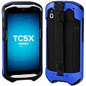 Case for Zebra TC51 TC52 TC52X TC56 TC57 TC57X TC510K TC520 TC520K – Rugged Protective Cover with Strap, Bumper, Boot-Style Holster, Handheld Barcode Scanner Accessory SG-TC51-EXO1-01 (Blue)