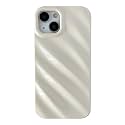 Caseative for iPhone 11 Pro Max Case,Water Ripple Pattern Wave Shape Camera Lens Protection Phone Case (White)