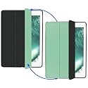 Printed Flip Case for iPad 10.2” [iPad 9th / 8th / 7th Gen] 2021/2020 / 2019 A2602 A2604 A2270 A2428 A2429 A2197 A2198 A2200 TPU Slim Cover &amp; Adjustable Viewing Angle Stand – Crystals