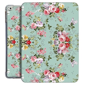 printed flip case for apple ipad 10th generation 2022 109 inch  10th gen   a2696 a2757 a2777  smart  auto sleepwake  tpu slim cover amp adjustable viewing angle stand  peony flower