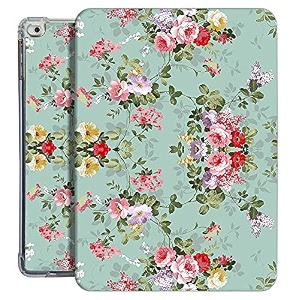 printed flip case for apple ipad 10th generation 2022 109 inch  10th gen   a2696 a2757 a2777  smart  auto sleepwake  tpu slim cover amp adjustable viewing angle stand  peony flower
