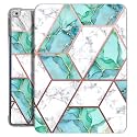 Flip Case for Apple iPad Air 4th 2020 / Air 5th Gen 2022 10.9 Inch [ A2589 A2591 A2316 A2324 A2325 A2072 ] Smart [Auto Sleep/Wake Cover ] & Adjustable Viewing Angle Stand– Marble Green