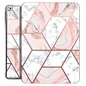 Printed Flip Case for Apple iPad Air 4th 2020 / Air 5th Gen 2022 10.9 Inch [ A2589 A2591 A2316 A2324 A2325 A2072 ] Smart [ Auto Sleep/Wake Cover ] – Marble Rose