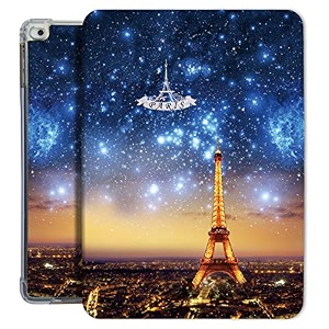 printed flip case for ipad air 1  air 2-9734  a1474 a1475 a1476 a1566 a1567  tpu slim cover amp adjustable viewing angle stand  bunny hat