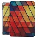 Printed Flip Case for iPad Air 1 / Air 2-9.7" [ A1474 A1475 A1476 A1566 A1567 ] TPU Slim Cover &amp; Adjustable Viewing Angle Stand – Color Triangle