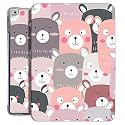 Printed Flip Case for iPad Air 1 / Air 2-9.7" [ A1474 A1475 A1476 A1566 A1567 ] TPU Slim Cover &amp; Adjustable Viewing Angle Stand – Bunny Hat