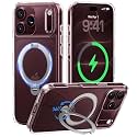 CASEKOO Clear 360 Spin Magnetic Stand for iPhone 18 Pro Max Case