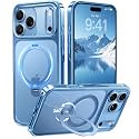 CASEKOO Glacier Blue for iPhone 18 Pro Max Case, 360 Spin Magnetic Stand