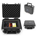 CASEMATIX 11 inch Waterproof Airtight Marine Fishfinder Case Compatible with Garmin Striker 4 Gps Fish Finder, Plus 4cv and More Fish Finders and Depth Finders For Boats - Includes Case Only