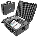 CASEMATIX IPX7 Waterproof Hard Case Compatible with Square Register POS System 1st & 2nd Generation Powered by Square POS, Shockproof Carrying Travel Storage Case for POS Stand, Printer & Accessories
