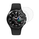 (2 Pack Tempered Glass Screen Protector for Samsung Galaxy Watch 6 44mm / Galaxy Watch 5 44mm / Galaxy Watch 4 44mm, Anti-Scratch, Bubble Free