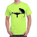 Caseria Men39s Cotton Printed T-Shirt -Cat Rat
