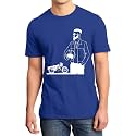 Caseria Men39s Cotton Printed T-Shirt -Bike Man