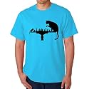 Caseria Men39s Cotton Printed T-Shirt -Cat Rat