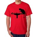 Caseria Men39s Cotton Printed T-Shirt -Cat Rat