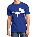 Caseria Men39s Cotton Printed T-Shirt -Cat Rat