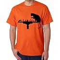 Caseria Men39s Cotton Printed T-Shirt -Cat Rat