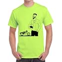 Caseria Men39s Cotton Printed T-Shirt -Bike Man