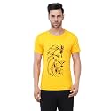 Caseria Men39s Cotton Printed T-Shirt -Lion Face