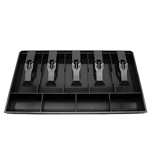 Cash Tray Organizer Money Drawer Insert with