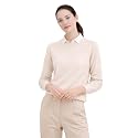 Cashmeren Women’s Basic Crewneck Sweater 100% Pure Cashmere Long Sleeve Round Neck Pullover