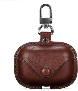casikart Leather Latch Earbuds Case For Airpod