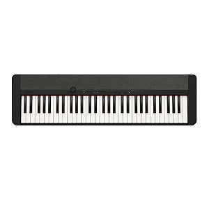 casio casiotone ct-s1 61-key touch sensitive portable keyboard - black