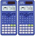 Casio fx-300ES Plus 2nd Edition – Standard Scientific Calculator | 262 Functions,Natural Textbook Display℠ | Ideal for Middle School,High School Math,Statistics &amp; Algebra-| Blue,(Pack of 2)