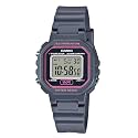 Casio LA20WH Series | Women's Digital Watch | Water Resistant | LED Light | Auto Calendar | Date Display | 1/100 SEC Stopwatch | Regular Time Keeping (HR, Min, SEC, PM, Date, Day) | 5 Yr Batt