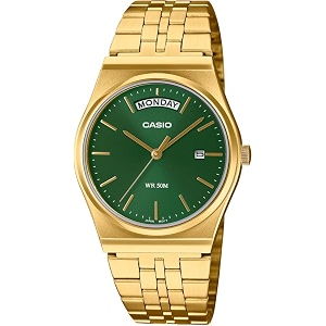 Casio MTP-B146G-3AV Mens Vintage Gold Tone Stainless