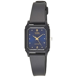 Casio Womens Blue Dial Resin Analog Watch