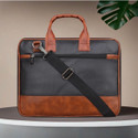 Casmora Office Laptop Shoulder Black Briefcase 