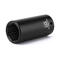 CASOMAN 1/2" Drive x 1-1/16" Deep Impact Socket, 6-Point, SAE, CR-MO