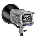 Cason 150W Bi Color Studio LED Light for Video Shooting with Remote, Reflector & Display Screen,2700k-6500k Continuous Lights Setup for Videography, Softbox Lights Photography.