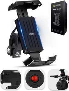 cason mobile phone holder for bikescycle360 rotationanti-shakeswitch lock behind bike mobile holder