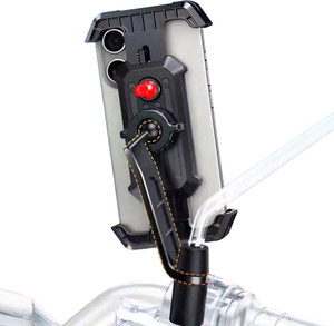 cason mobile phone holder for bikesmirror mount360 rotationanti-shakeswitch lock bike mobile holder