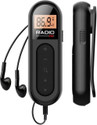 CASON Small FM Radio/Pocket Mini Radio with Earphones,USB Rechargeable TransistorRadio FM Radio