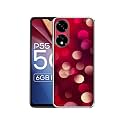 3D Circles Design Printed Silicon Soft TPU Back Case Cover for Itel P55 5G