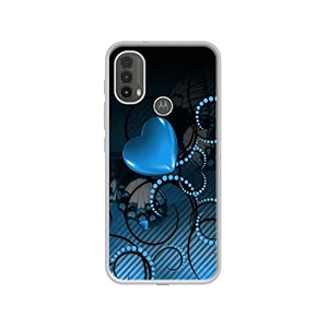 hart design printed silicon soft tpu back case cover for motorola moto e30 4g  e40 4g