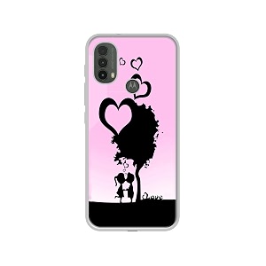 sweet love design printed silicon soft tpu back case cover for motorola moto e30 4g  e40 4g