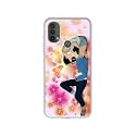Couple Love Design Printed Silicon Soft TPU Back Case Cover for Motorola Moto E30 4G / E40 4G