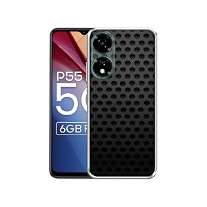 black circle design printed silicon soft tpu back case cover for itel p55 5g